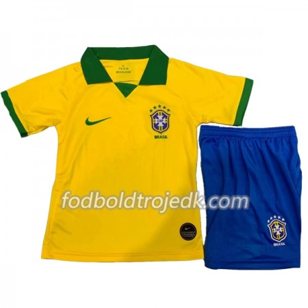 Brasilien Børn Hjemme Copa América 2019 - Fodboldtrøjer(S/S) Brasilien Børn Hjemme Copa América 2019 - Fodboldtrøjer(S/S)